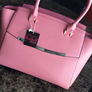 Pink hang bag